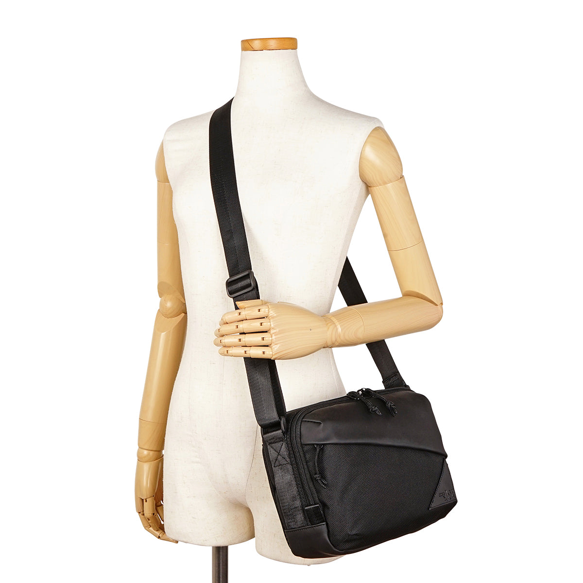 Gear’s JAM コンビスクエアショルダーバッグ ブラック