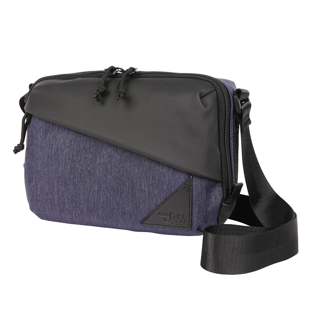 Gear’s JAM コンビスクエアショルダーバッグ 杢ネイビー