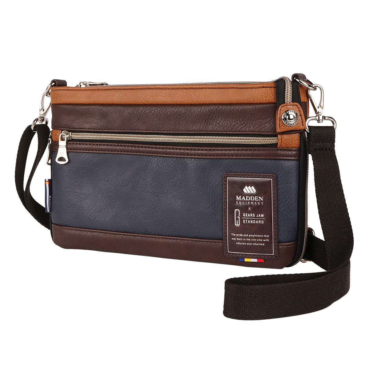 MADDENxGear’s JAM コラボ 2WAY ミニショルダー キャメル