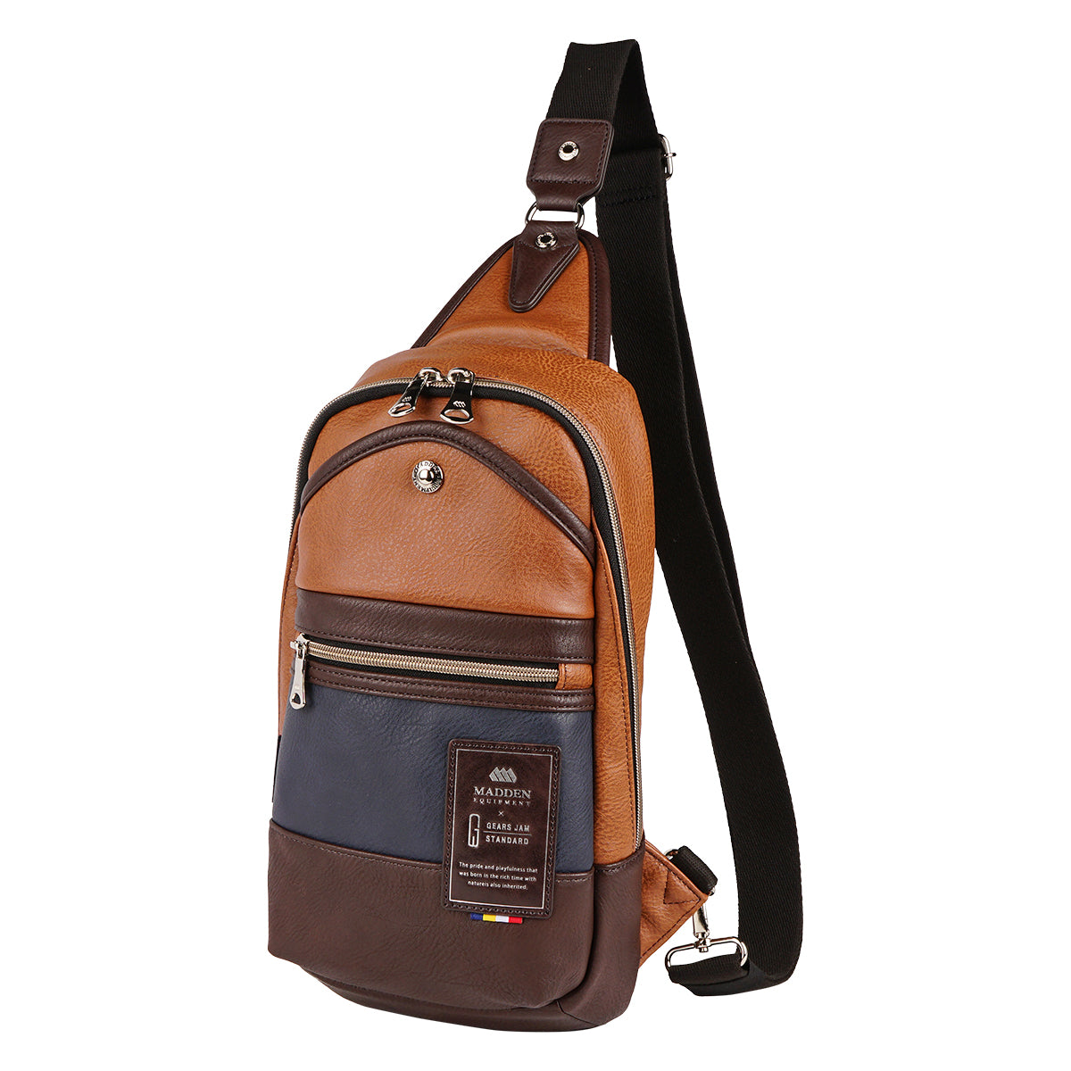 MADDENxGear's JAM コラボ ボディバッグ キャメル